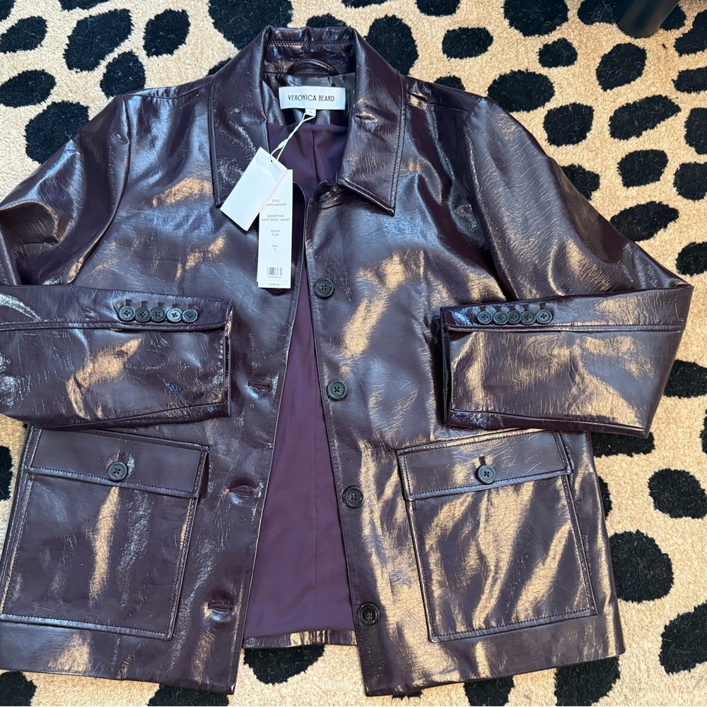 Veronica Beard Plum Essex Dickey Jacket